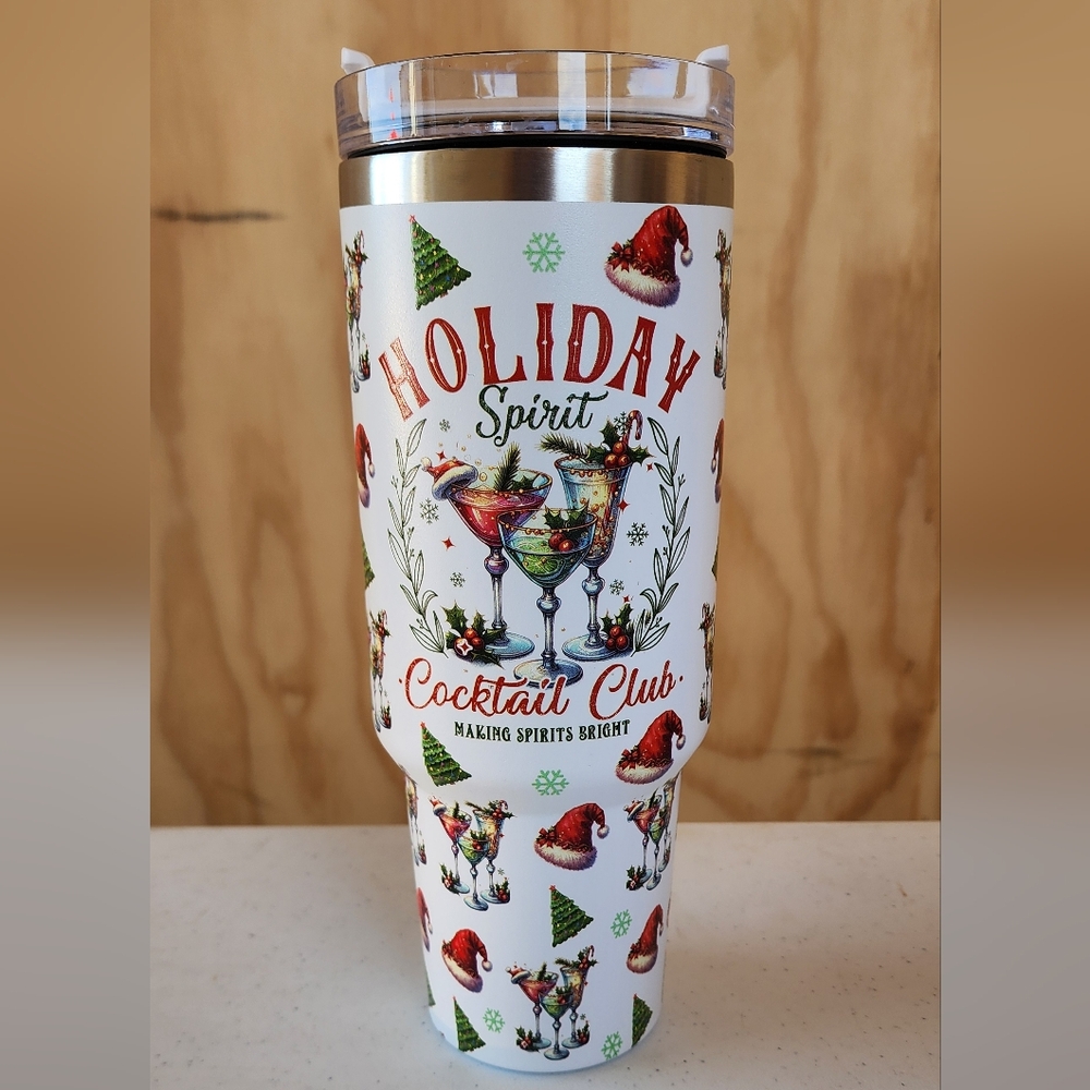 40oz Holiday Tumbler